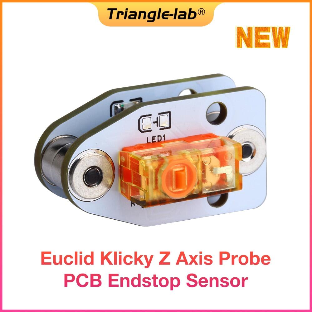 Trianglelab 24V Euclid Klicky Probe Z Axis PCB Endstop Sensor D2F-5 For Voron 2.4 Trident 3D Printer V-Core 3.0 Ender Railcore