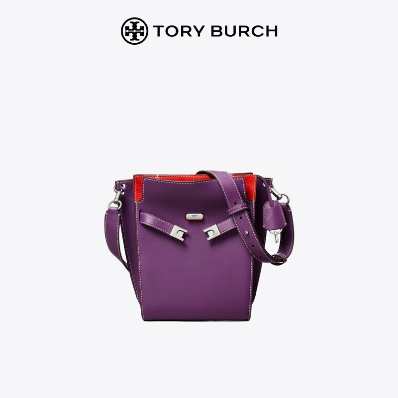 TORY BURCH LEE RADZIWILL แพ็คเกจถังขนาดกลาง 137341 ราคา 4,897 บาท*ส่งฟรี