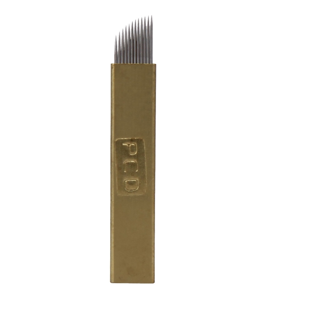 Microblading Permanent 3D Makeup Eyebrow Tattoo Needle Pen Pigment Kit ...