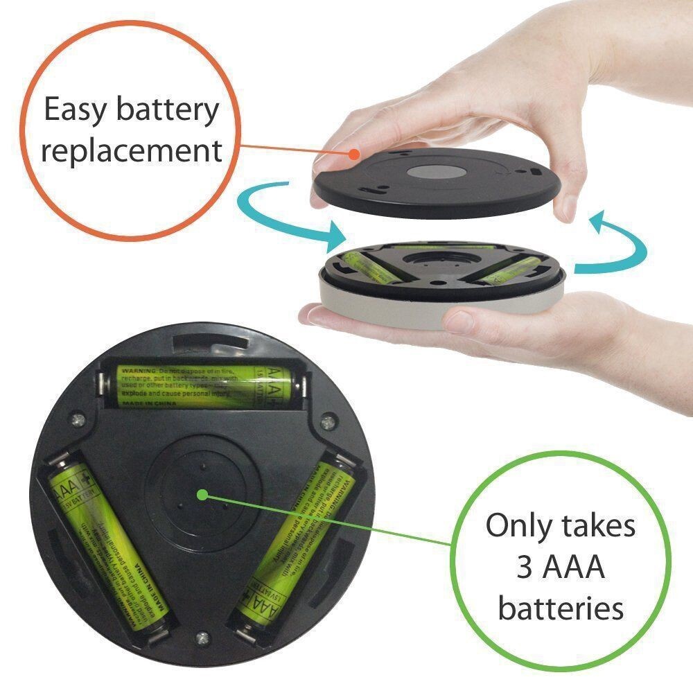 6 Đèn LED Không Dây Cảm Biến Kích Hoạt Chuyển Động Đèn Tường Cảm Biến Chuyển Động PIR Trong Nhà Tủ Đồ Tự Động Bật/Tắt