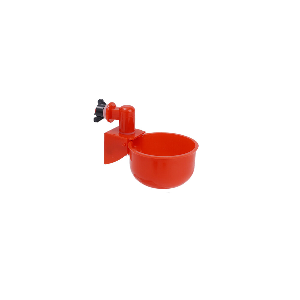 10/5 Pcs Chicken Duck Drinking Cup Automatic Drinker Chicken Feeder Plastic Poultry Farm Water Drinking Cups Easy Installation