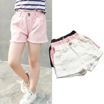 denim short girls