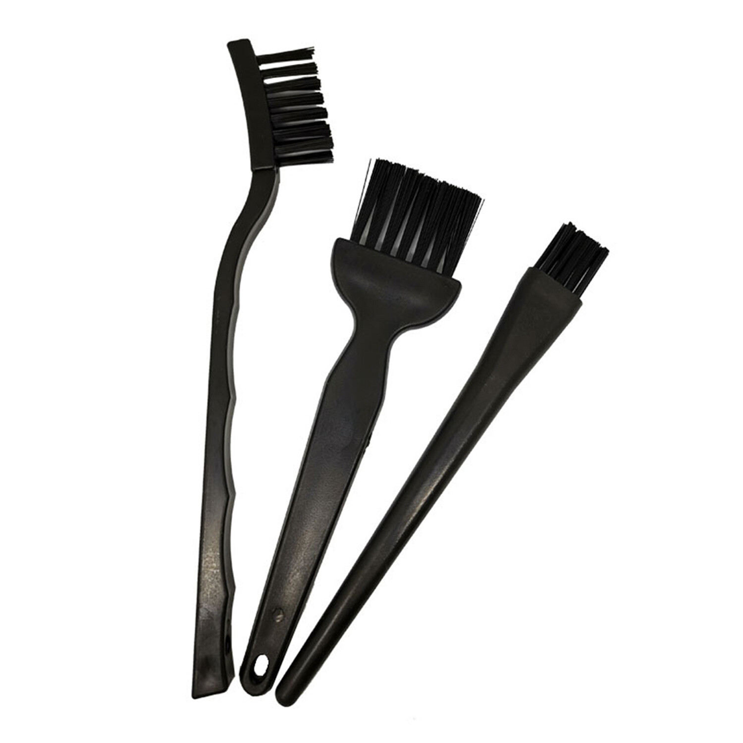 6in1 Multifunctional Portable Black Anti-static Soft Brush Computer Laptop Mouse Keyboard Car Dashboard Dust Removal Cleaning Brush