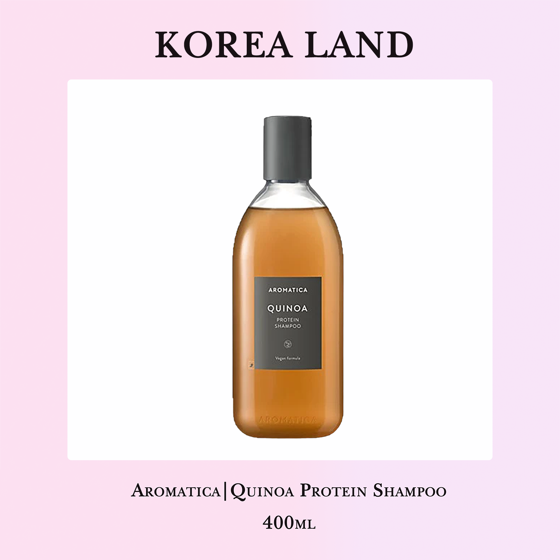 Aromatica | Shampoo Rosemary Scalp Scaling /TeaTree Purifying/Quinoa Protein