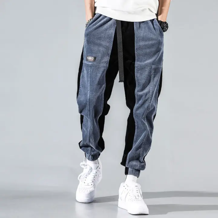 corduroy cargo trousers