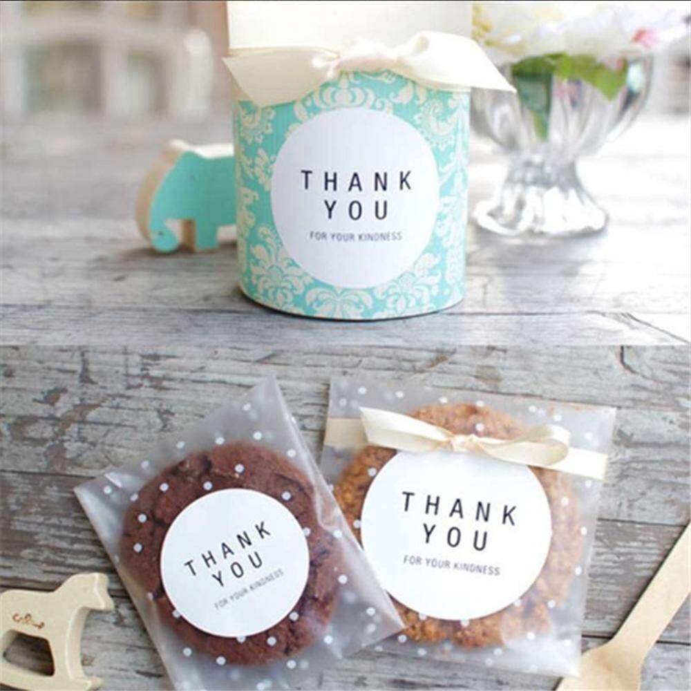 Bộ 100 túi nhựa tự dính thiết kế mờ chấm bi đựng bánh kẹo quà tặng tiện lợi (Sản phẩm có nhiều phiên bản lựa chọn, vui lòng chọn đúng sản phẩm cần mua) - INTL