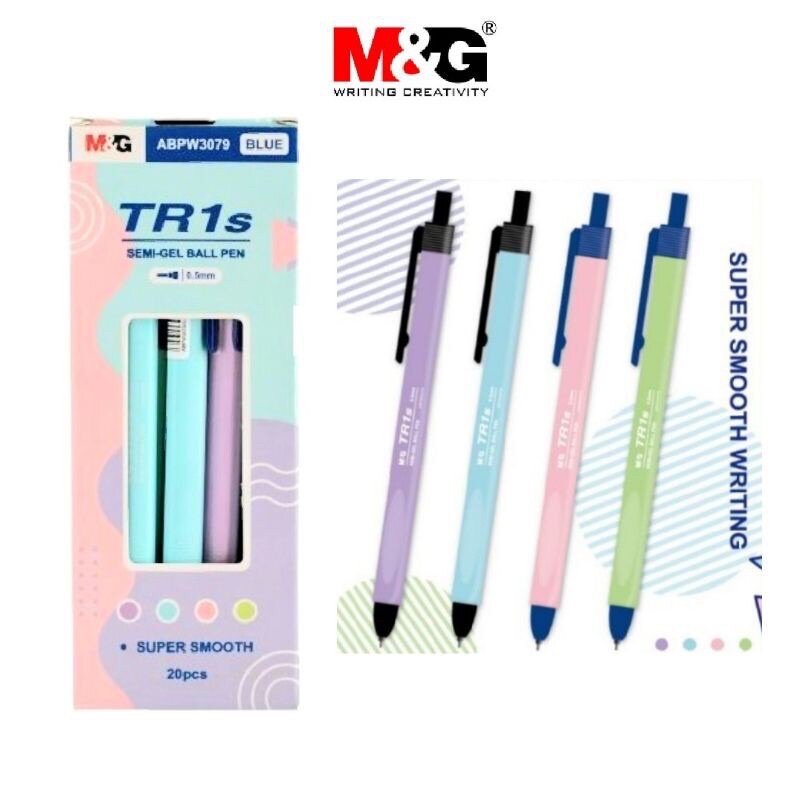 M&G TR1 S Semi-Gel Ball Pen (0.5 ) | Lazada