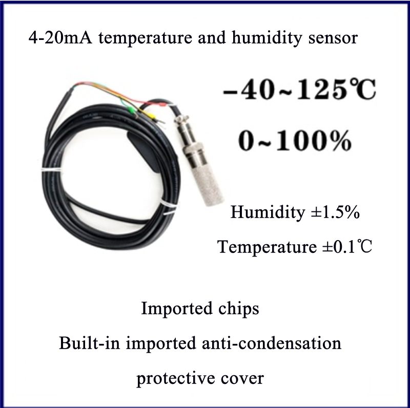 High-precision Temperature And Humidity Sensor 4-20mA Temperature And ...