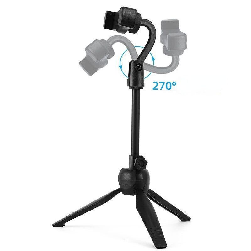 Multifunctional Portable 360-degree Rotating Extendable Tripod Mobile Phone Holder Home Desktop Live Broadcast Camera Cellphone Stand