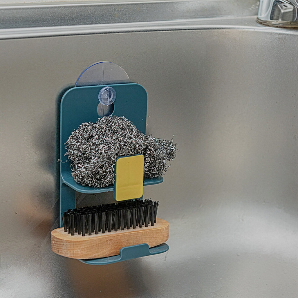 Bồn Rửa Nhà Bếp Xà Phòng Drainer, Bồn Rửa Cống Giá, Nhà Bếp Cốc Hút, Miếng Bọt Biển Lưu Trữ Chủ
