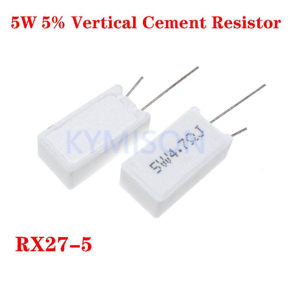 10pcs-5w-5-0-1r-10k-5w1r-2r-2-2r-3-9r-4-7r-5r
