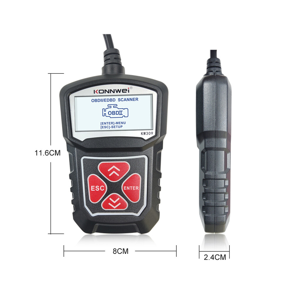 KONNWEI KW309 Universal Car Scanner Professional Automotive Code Reader Vehicle CAN Diagnostic Scan Tool