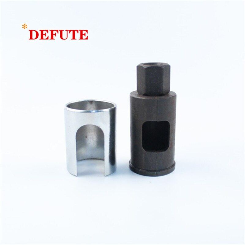 Common rail diesel fuel injector disassembly, removal and installation