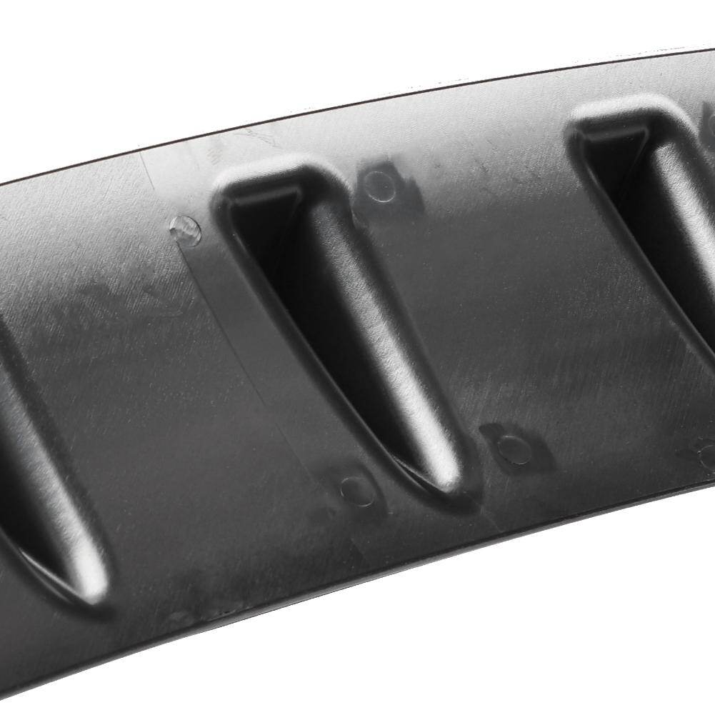 【1pcs Free Shipping】Universal Car Rear Bumper Chassis Shark Fin Spoiler Wing Lip Diffuser Medium
