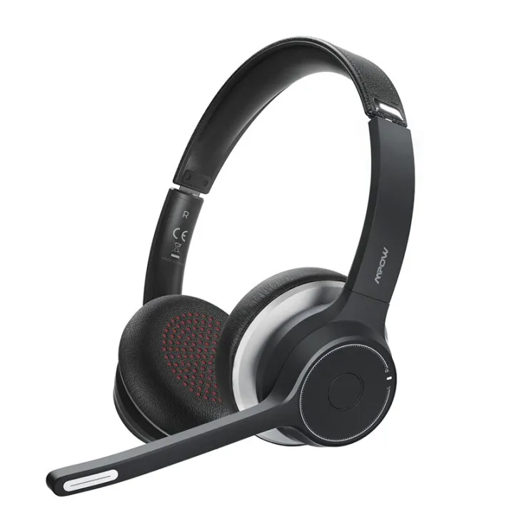 headset with noise cancelling microphone lazada