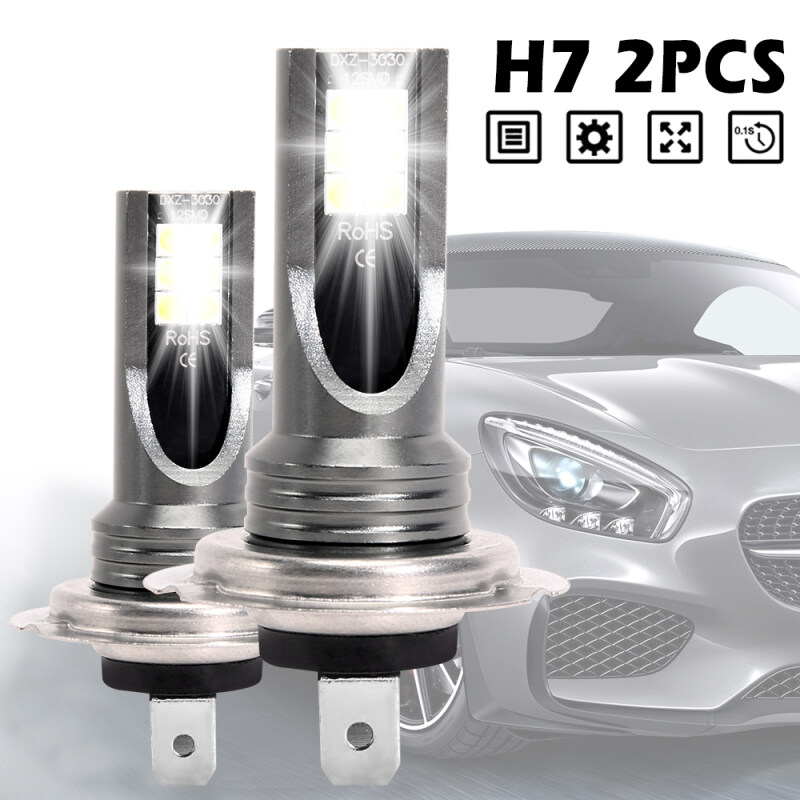 Odomy H7 200W Đèn Pha LED Sương Mù Bóng 2 Chiếc Cree Bộ 6000 K Trốn Xi Nhan CANBUS Lỗi Miễn Phí