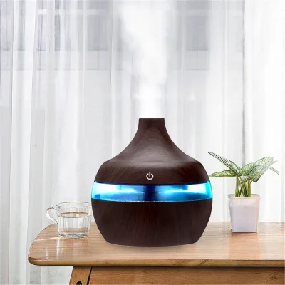 300ml Electric Ultrasonic Air Mist Humidifier Purifier Aroma Diffuser 7 Colors LED USB Charging for Home Car Office