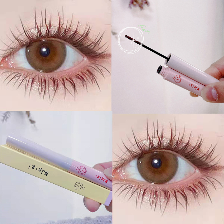Thick Curling Mascara Long Lasting Waterproof Sweatproof Smudge-proof Eyelash Extension Volume Quick Dry Non-blooming Eye Makeup