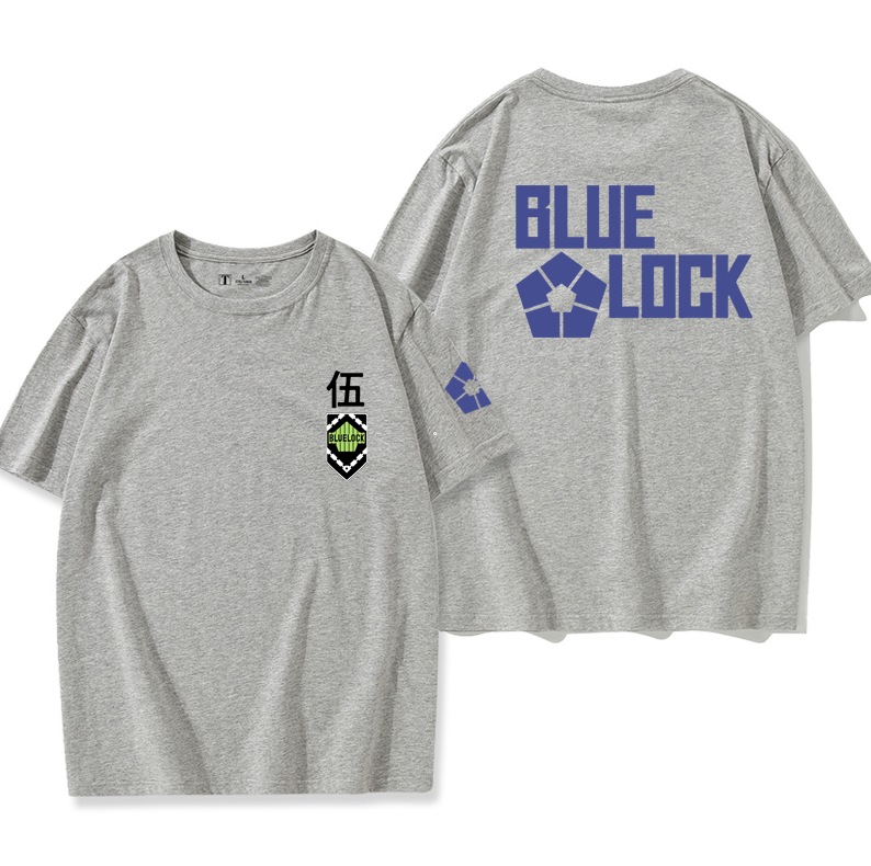 XP Anime Tshirt Blue Lock Cosplay Jersey Short Sleeve Unisex Tops Casual  Loose Tee Yoichi Shirt Plus Size PX