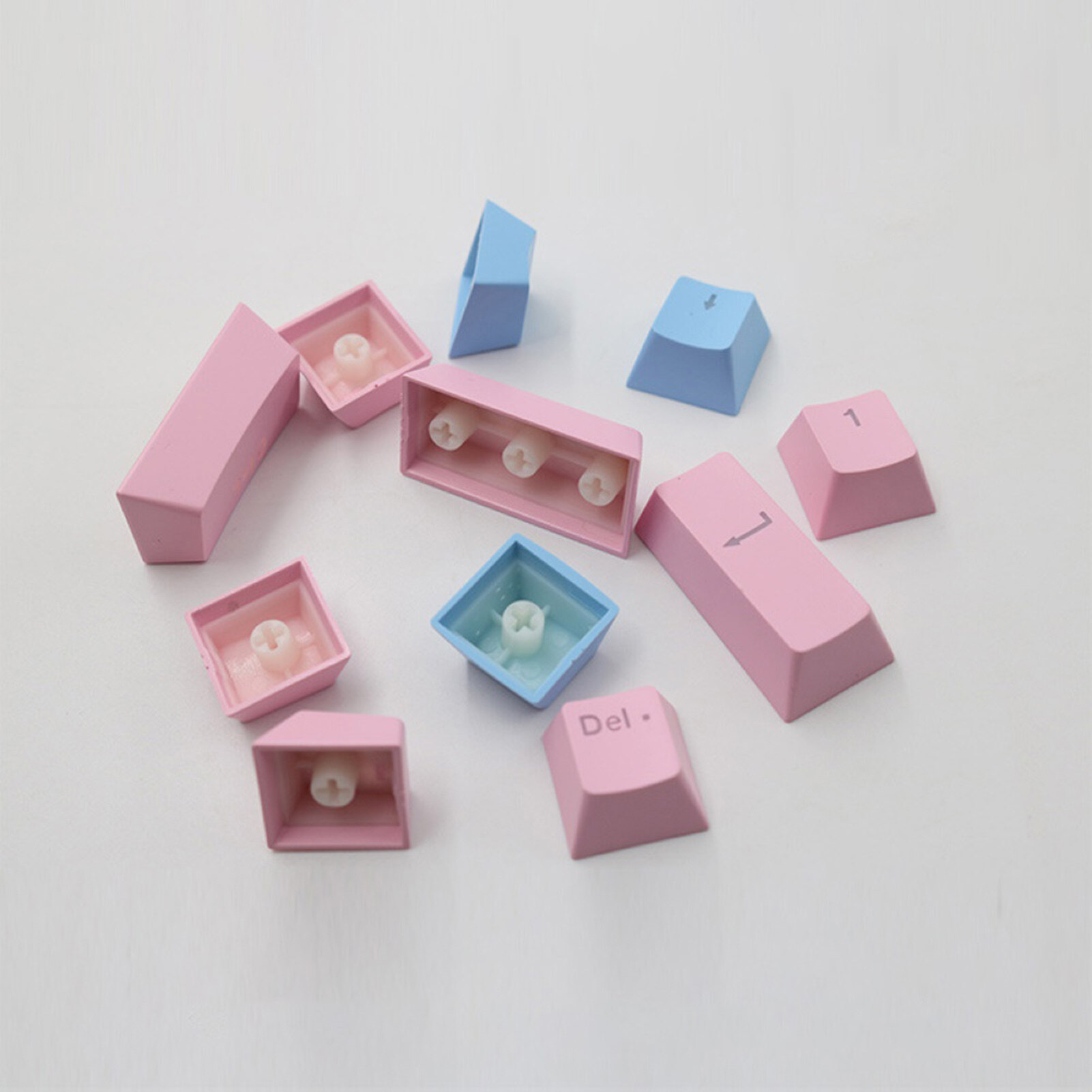 Wiki 104 Cái/bộ Phổ Ergonomic Backlit Key Cap Keycaps Cho Bàn Phím Cơ Khí