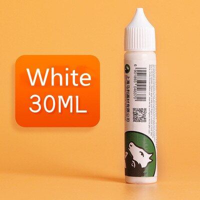 Maries 30ml White/Pink/Blue Watercolor Masking Fluid Gum Pen Art Tools For Painting Art Supplies