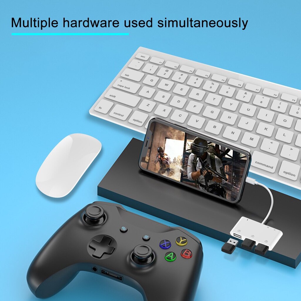 6 in 1 Lightning to USB OTG Card Reader SD/TF/USB Adapter lightning to Camera Connection Adapter for iPhone 14 13 12 11 Pro 8 X