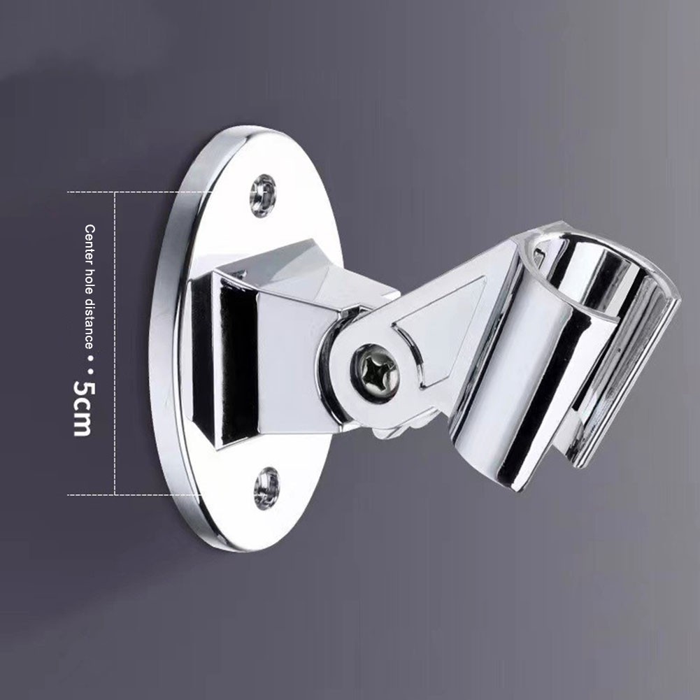 Shower Holder Adjustable Shower Sprinkler Holder Fixed Base Perforated Universal Microphone Holder Seat