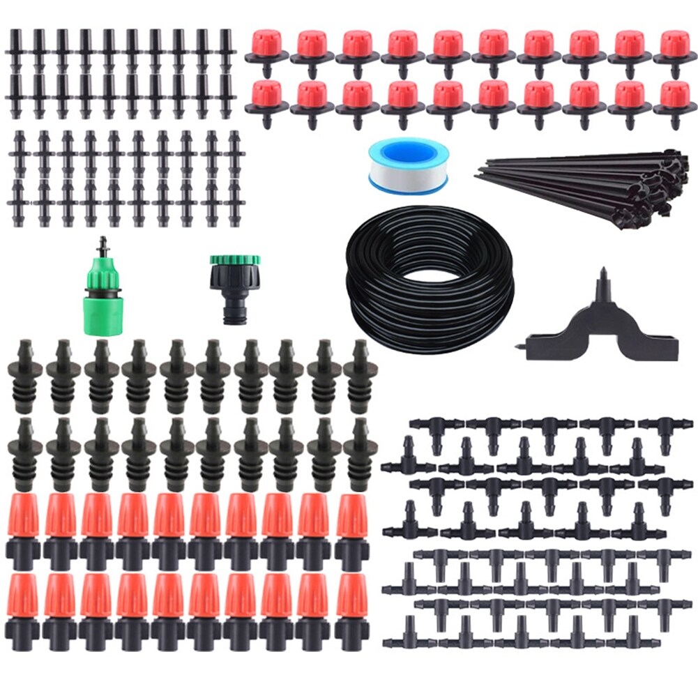 10/15/20m DIY Drip Irrigation System Automatic Watering Garden Hose Micro Drip Watering Irrigation Kits with Adjustable Drippers  ELEGANT