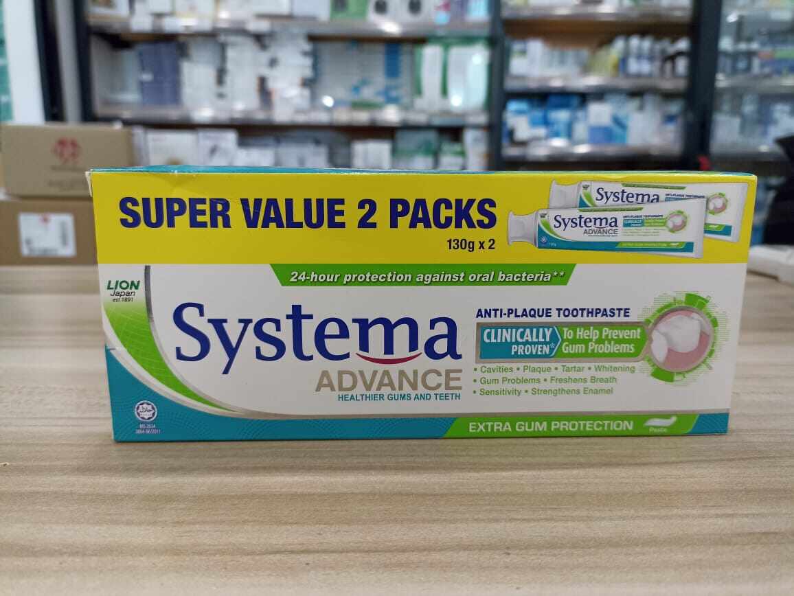 SYSTEMA ADVANCE TOOTHPASTE SERIES 130GX2 (VALUE PACK) | Lazada