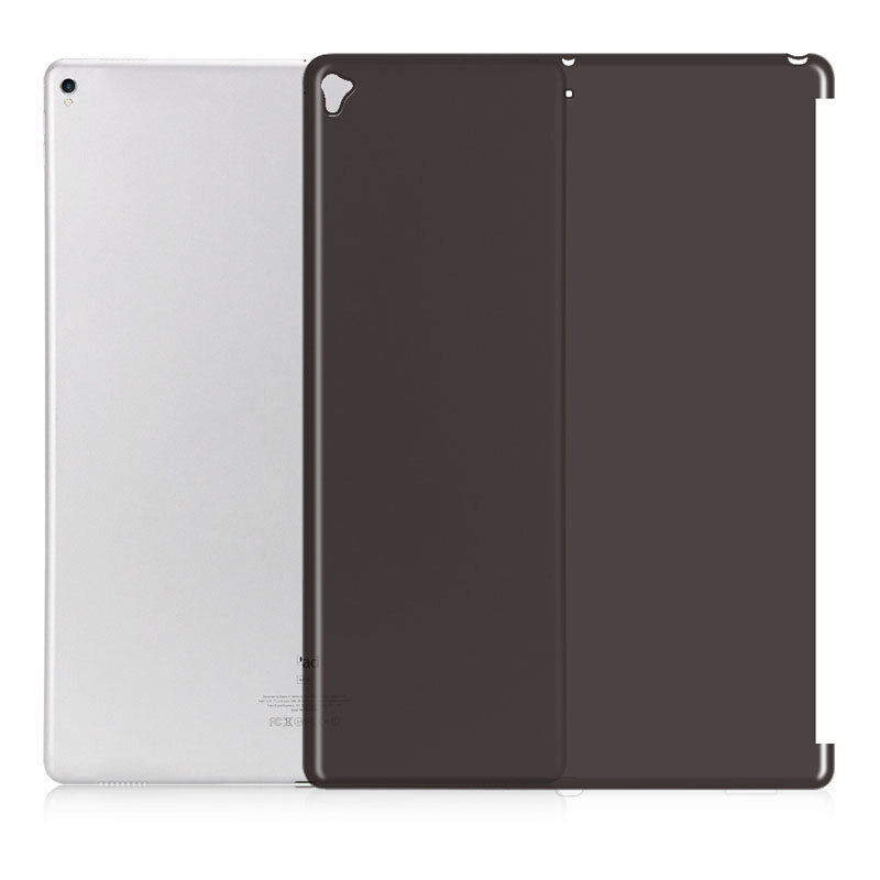 Cut side jelly case for 2020 iPad 8 10.2 inch 2019 iPad Generation 7 clear soft TPU cover can work with keyboard and smart cover together