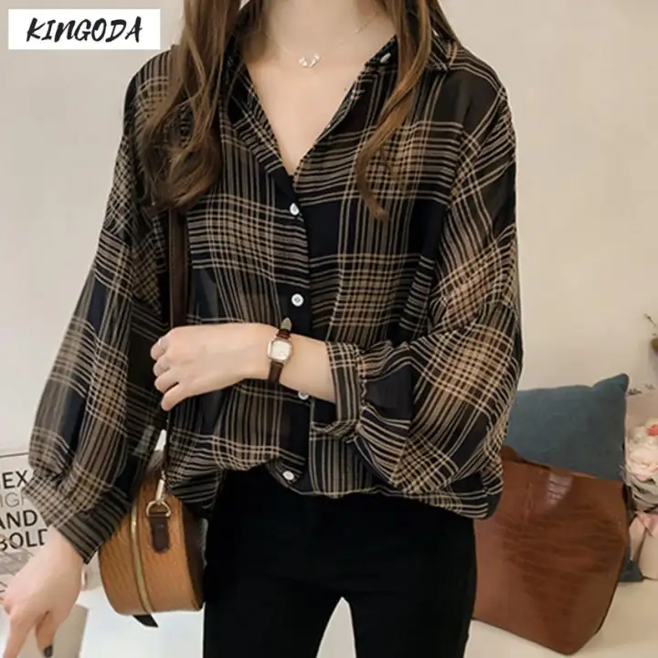 korean long sleeve blouse