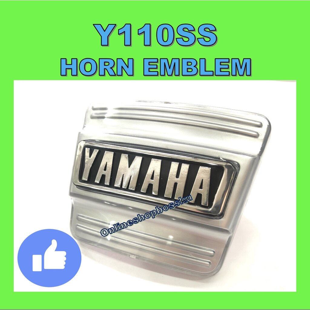 Y110SS HORN LOGO Y110 SS HORN EMBLEM Y 110SS HORN COVER LOGO Y110SS