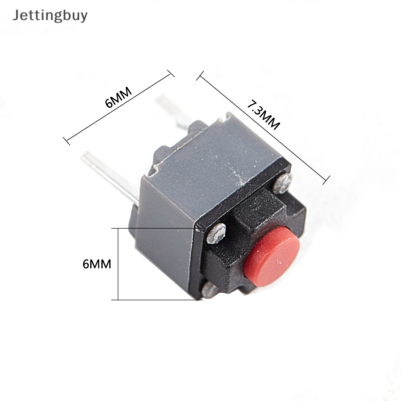 【Jettingbuy】 Flash Sale 10Pcs Kailh Mute Button 6x6x7.3 Silent Switch Wireless Mouse Button Micro Switch