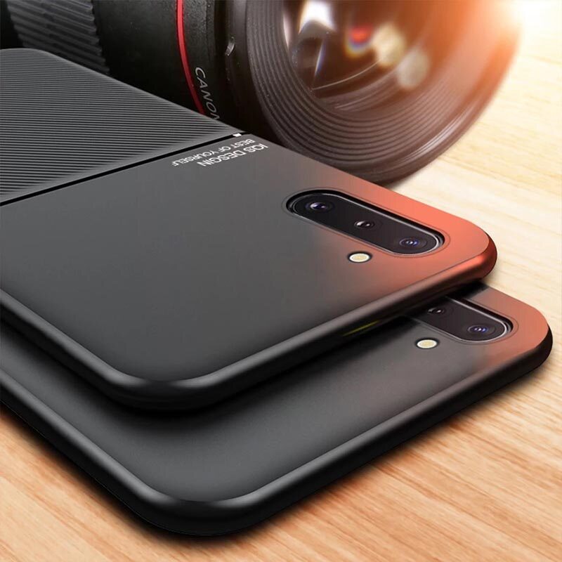 Ốp điện thoại cho Samsung Galaxy Note 8 9, Ốp mềm siêu mỏng chéo hình xe hơi sang trọng cho Samsung Note 10Plus