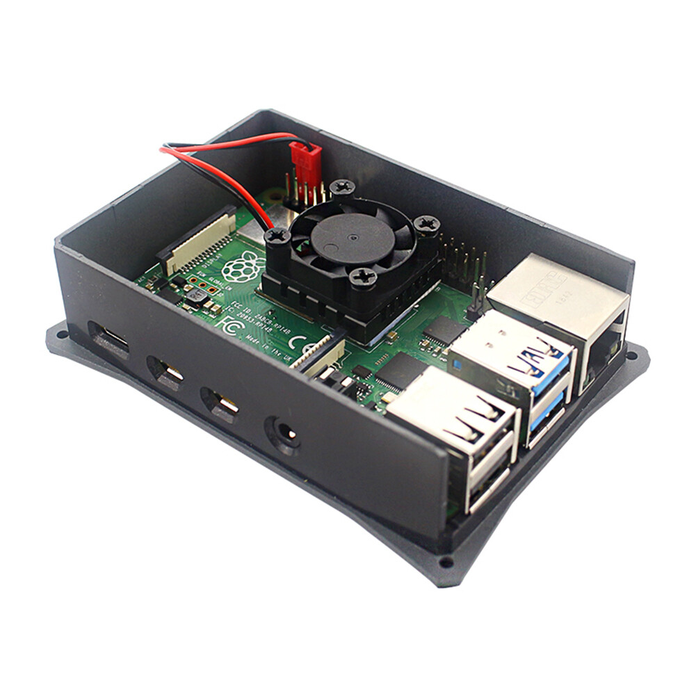 [Moscow Six] Mô-đun Quạt Làm Mát Bộ Tản Nhiệt Cho Raspberry Pi 4 Model B