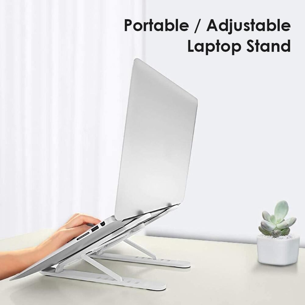 Zeallion Xách Tay Có Thể Gập Lại Máy Tính Xách Tay Đứng, Sổ Tay Hỗ Trợ Dành Cho Macbook Pro Giá Đỡ Máy Tính Xách Tay, Giá Đỡ Làm Mát Bằng Nhôm
