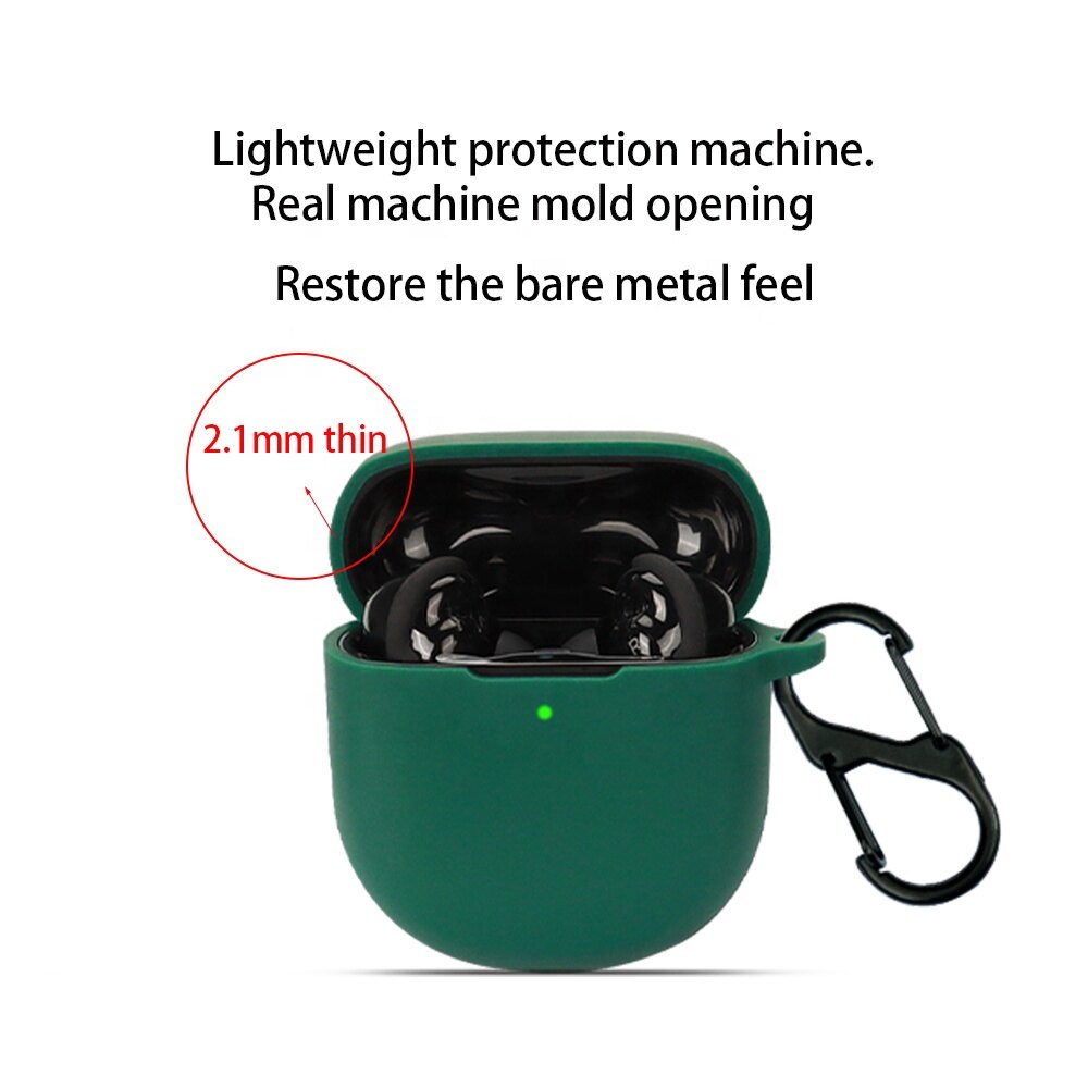 Silicone trường hợp bảo vệ cho tai nghe Bose QuietComfort siêu tai nghe gắn tai không dây trường hợp vỏ TPU nút bọc tai nghe bảo vệ với móc