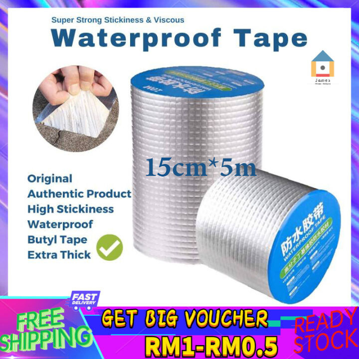 【Malaysia Spot Sale】Self-adhesive Anti-leakage Super Strong Waterproof ...