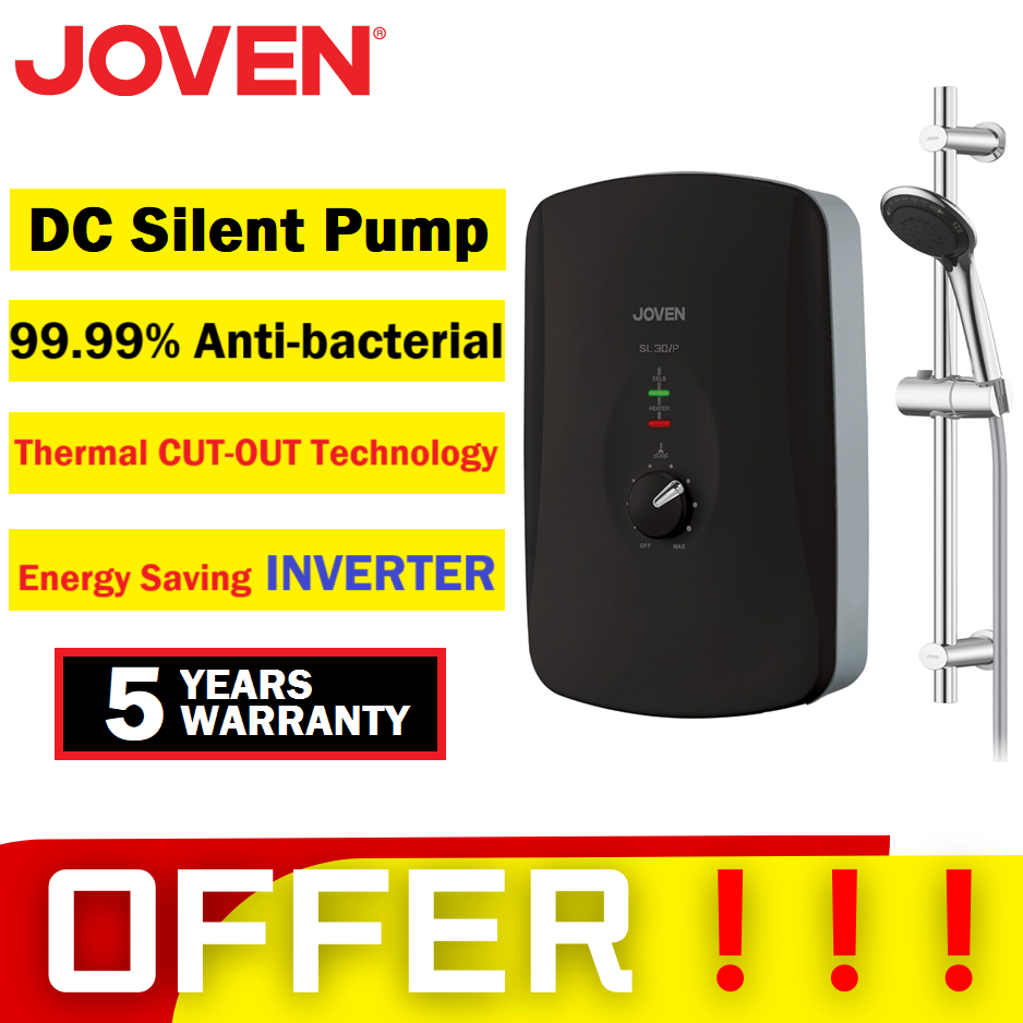 Joven INVERTER DC Silent Pump SL30IP Instant Shower Water Heater (Replace  880P 838P SC33P)