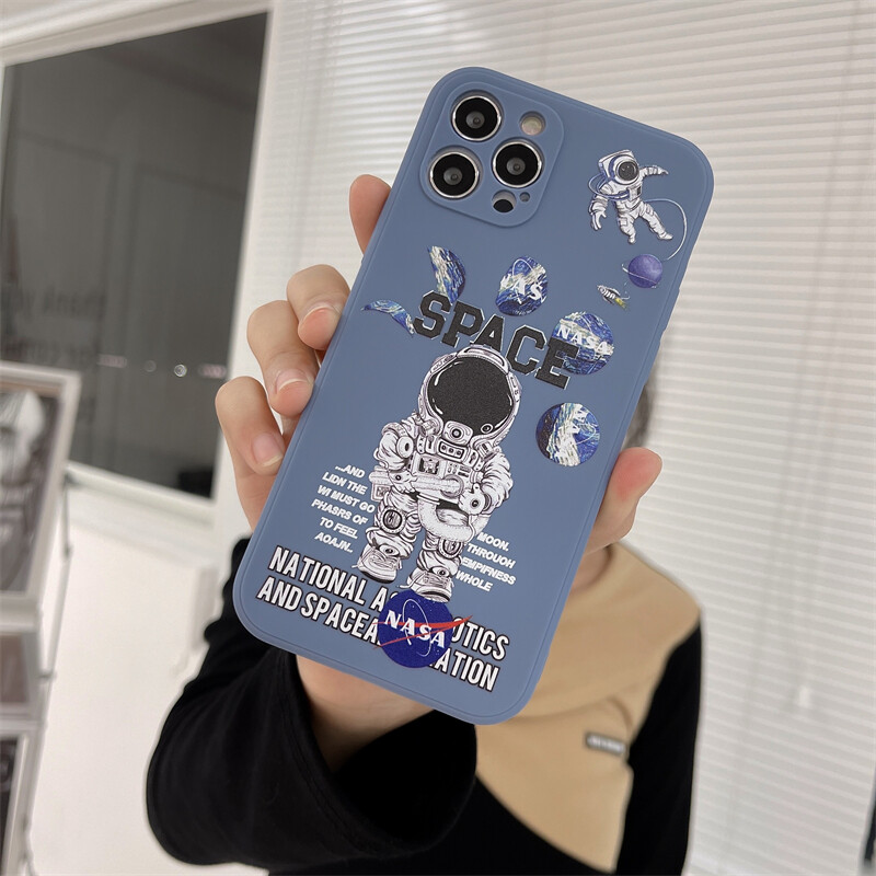 Ốp lưng Realme Narzo 10 10A 20A 7i C2 A1K C11 C12 C15 C17 C31 C35 C20 C20A C21 C21Y C25 C25S Narzo 20 30A 5 5S 5i 6i C3 C3i Phi hành gia Thể thao Bóng rổ Thời trang Vỏ điện thoại