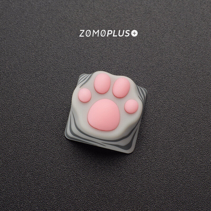 Keycaps Sáng tạo thiết kế ban đầu Keycap Bàn Phím Cơ silicon ABS móng vuốt mèo 3D dễ thương nhiều màu zomo