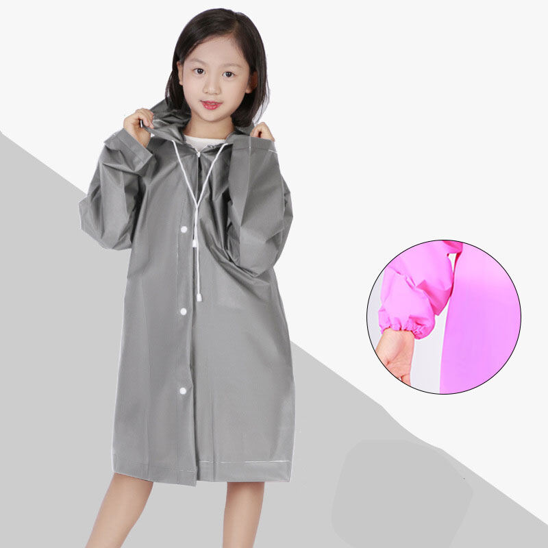 maelovely Children's cartoon raincoat children's rain gear playground Songkran Festival