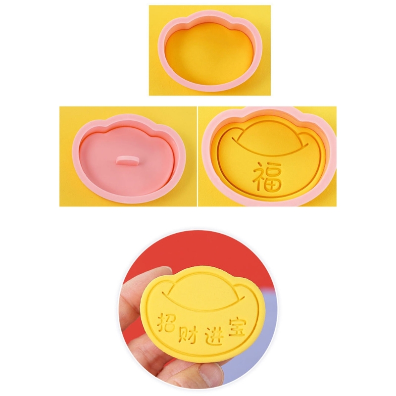10Pcs Fondant Cake Candy Soap Molds DIY Baking Decorating Tools for Dessert Cake