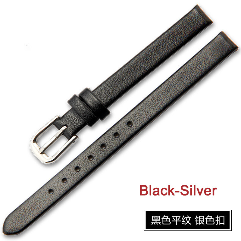 Small Size Bracelet 6/8/10/12/13/14/15/16/17mm Soft Geunine Leather Watch Band Women's Strap 6mm 8mm 10mm 13mm 15mm 17 MM Small Size Width First Layer Cowhide Watch Bands Belt