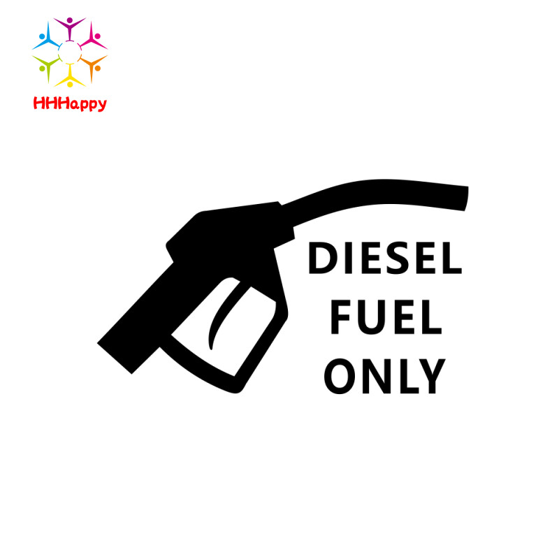 Warning Stickers Decals Cars Taxi Diesel Only Sticker Car Fuel