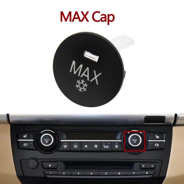 Dashboard air conditioning ac ventilation control button auto knob switch caps for bmw x5 x6 e70 e71 e72 2007-2014 64119310445