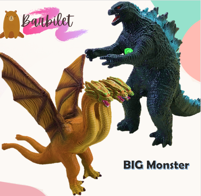 Mega Monster Godzilla Dinosaur Toys 2531 2586 Soft Rubber Dinosaur Monster Model Toys Godzilla Shin Toy Godzilla Shoes Godzilla Gamecube Lazada Lazada