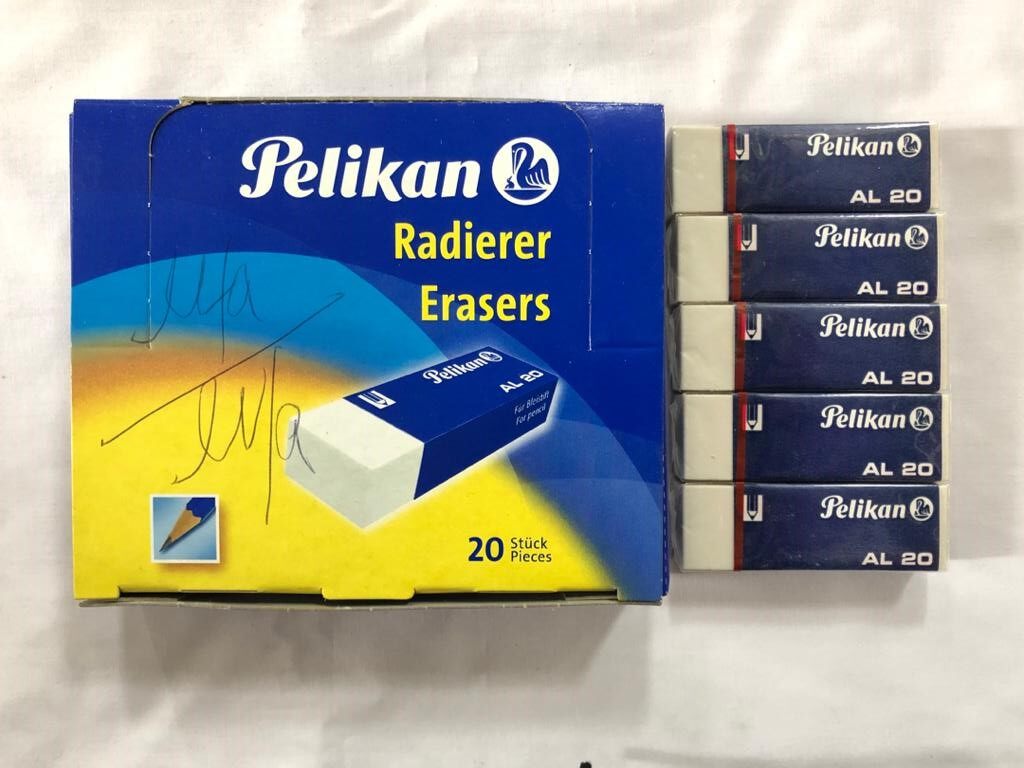 PELIKAN AL20 20s ERASER x 1bx 20S Eraser For Writing White Eraser