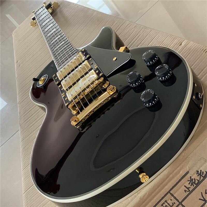 Gibson Les Paul Custom Electric Guitar Black Beauty 3 Double Coil