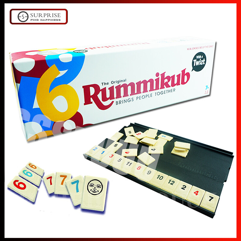 Board Game The Original Rummikub with a Twist Family Game Lazada